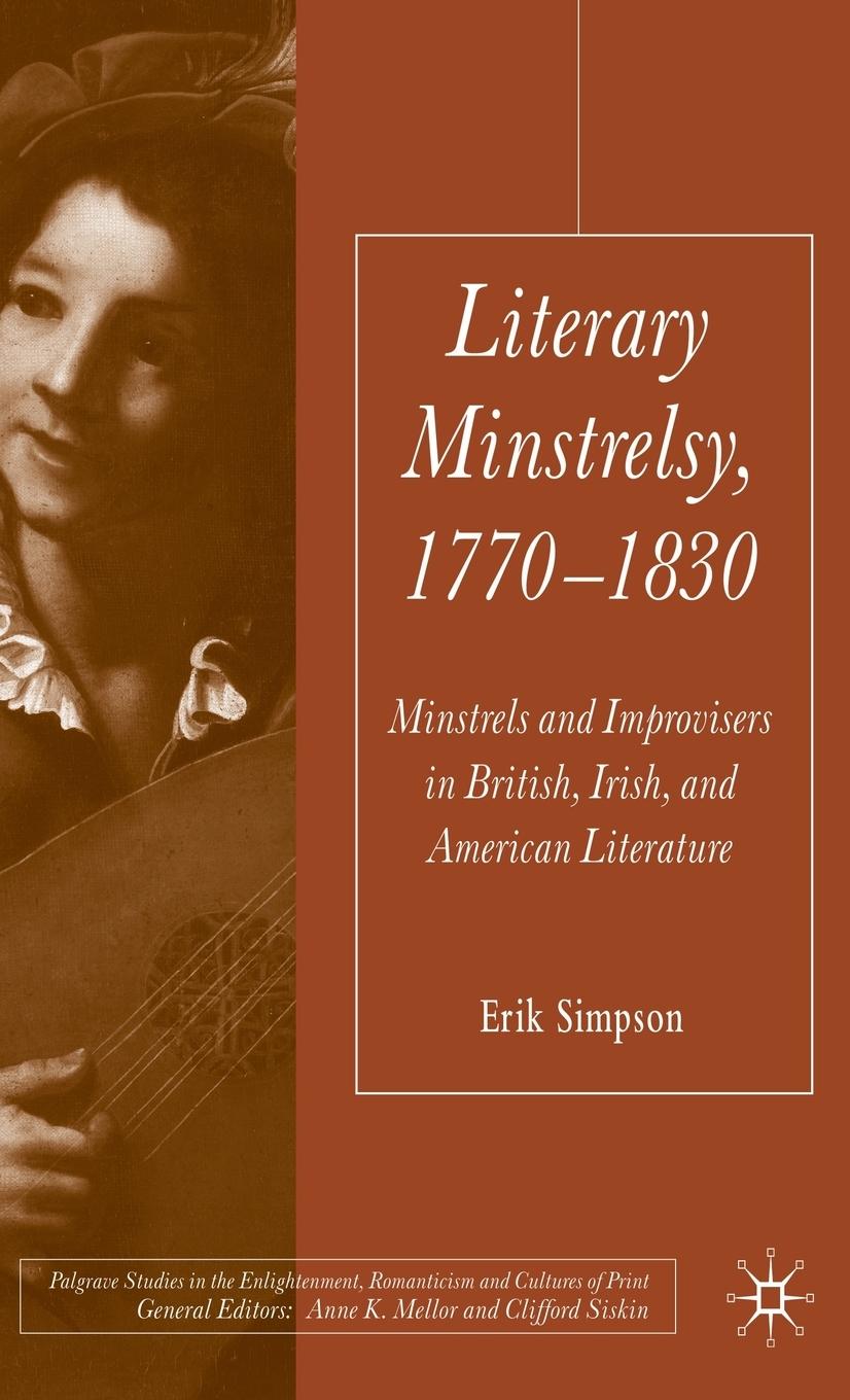 Vorderes Coverbild Literary Minstrelsy, 1770-1830