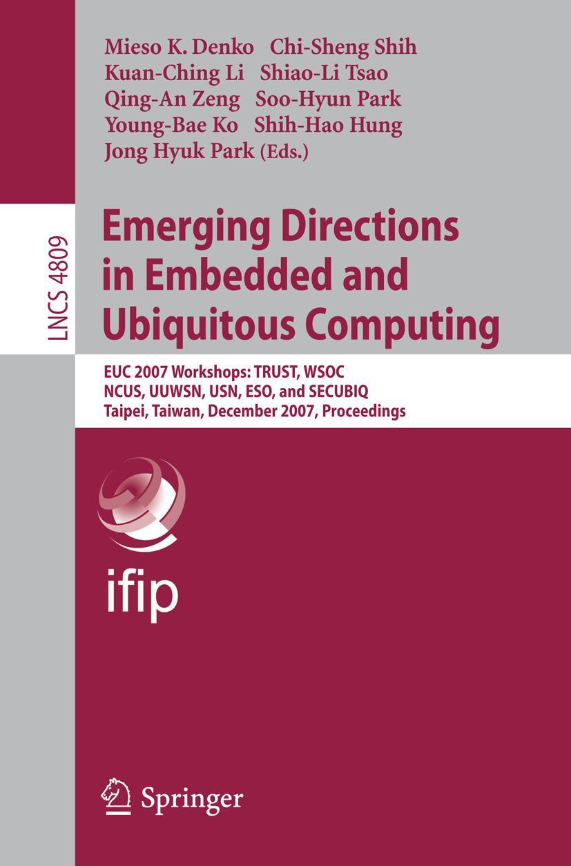 Vorderes Coverbild Emerging Directions in Embedded and Ubiquitous Computing