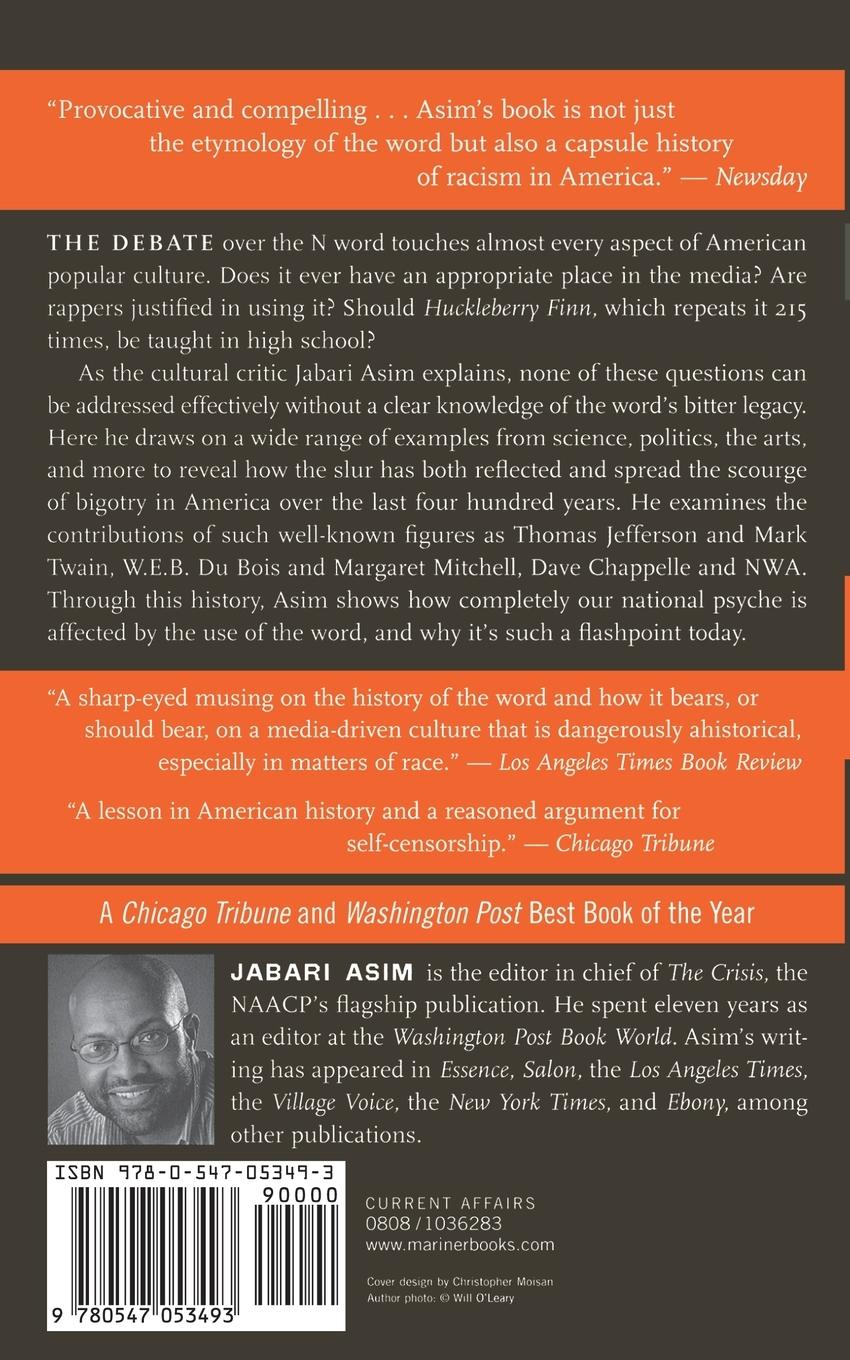 Rückseitencover The N Word