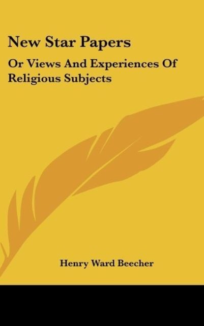 Vorderes Coverbild New Star Papers