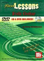 Vorderes Coverbild First Lessons Folk Guitar Method