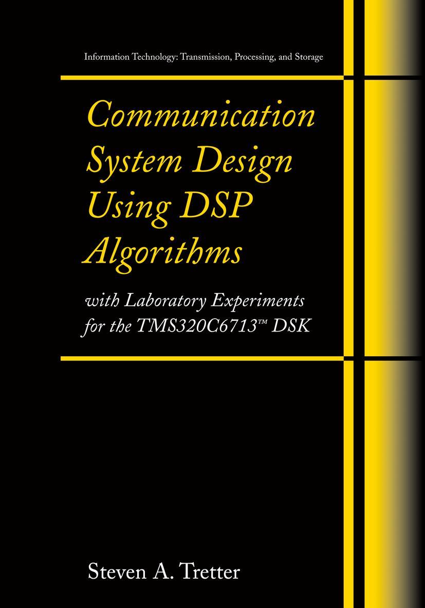 Vorderes Coverbild Communication System Design Using DSP Algorithms