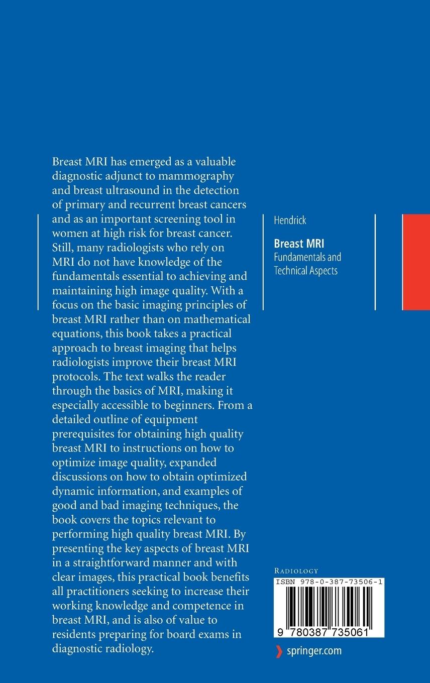 Rückseitencover Breast MRI