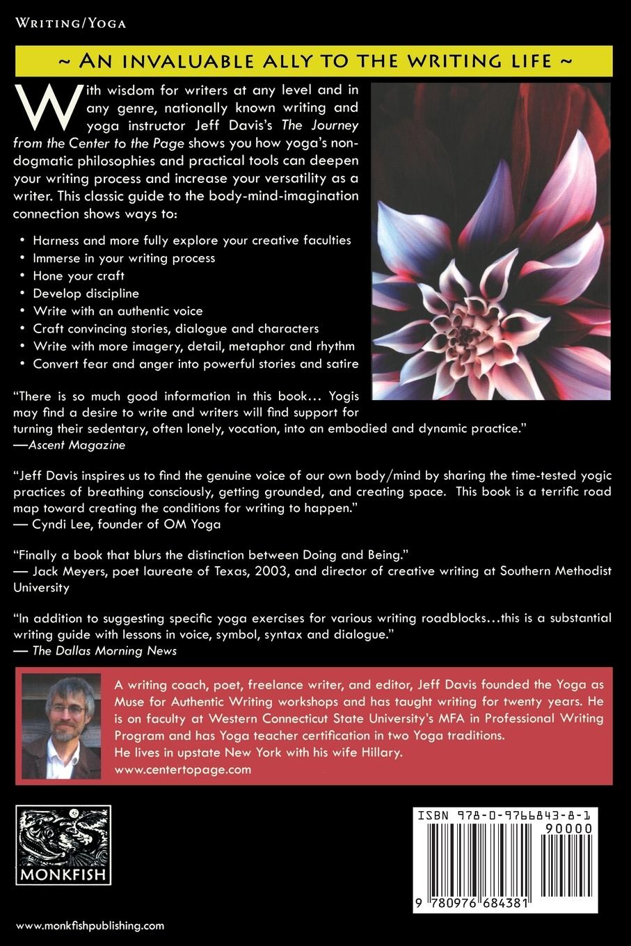 Rückseitencover The Journey from the Center to the Page