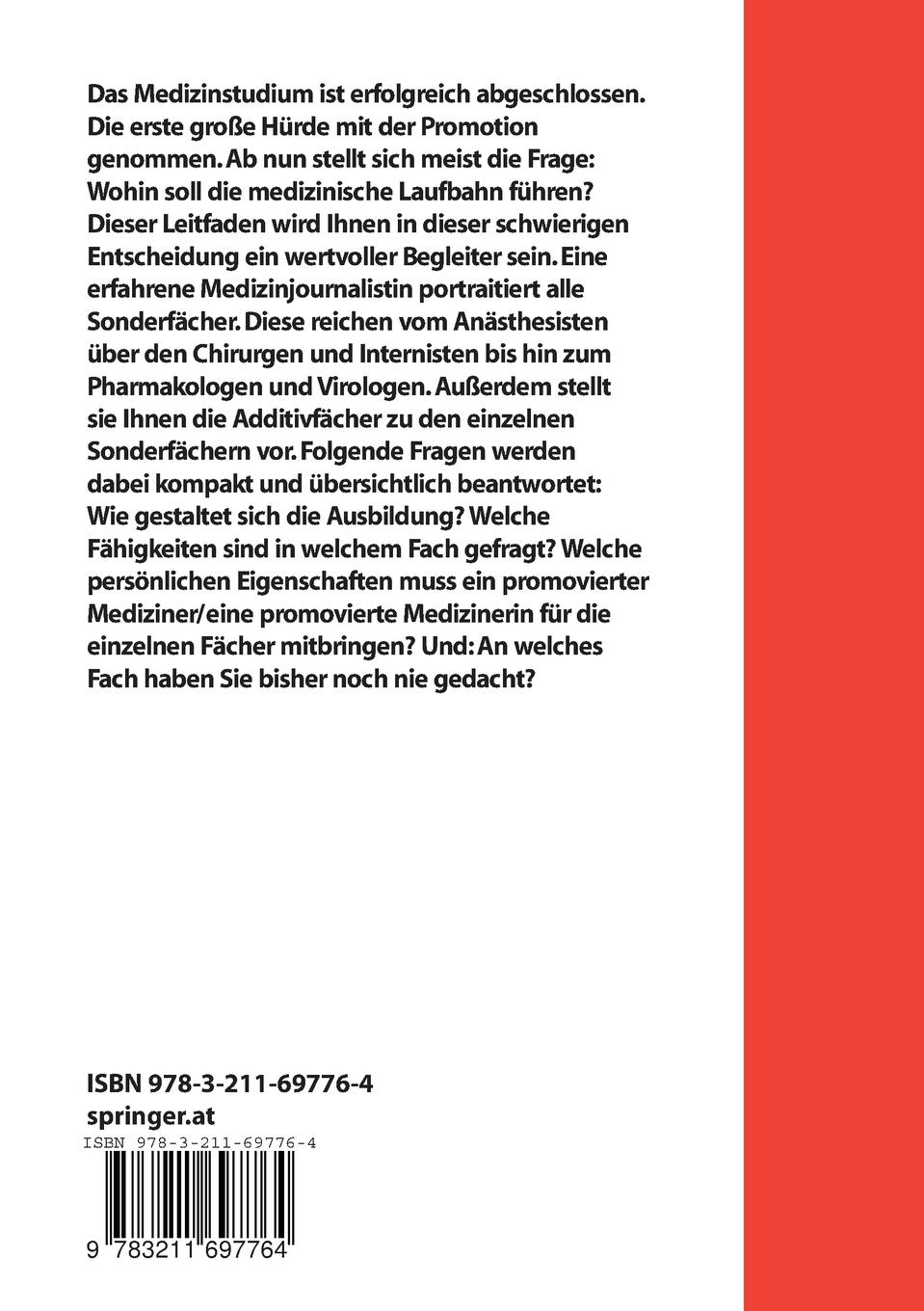 Rückseitencover Medizinstudium - Ius Practicandi - was nun?