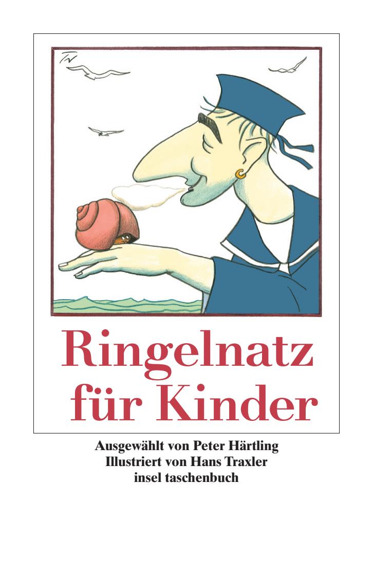Vorderes Coverbild Ringelnatz für Kinder