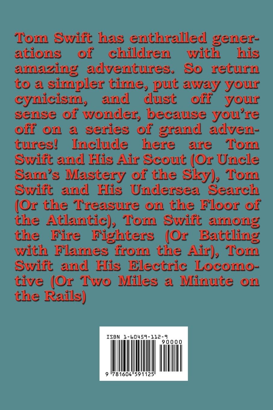 Rückseitencover The Tom Swift Omnibus #8