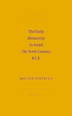 Vorderes Coverbild The Early Monarchy in Israel