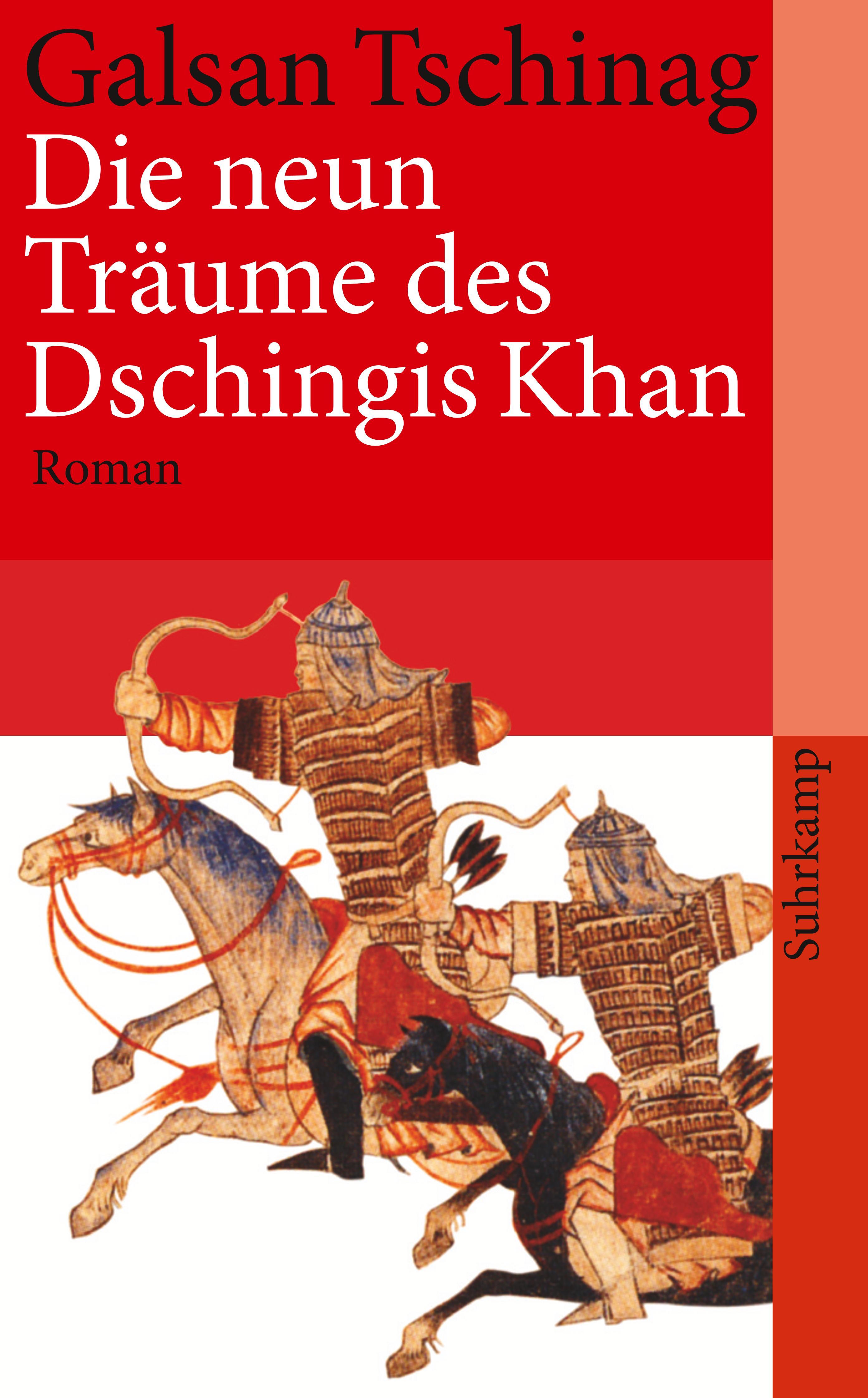 Vorderes Coverbild Die neun Träume des Dschingis Khan