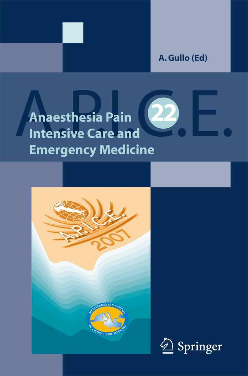 Vorderes Coverbild Anaesthesia, Pain, Intensive Care and Emergency A.P.I.C.E.