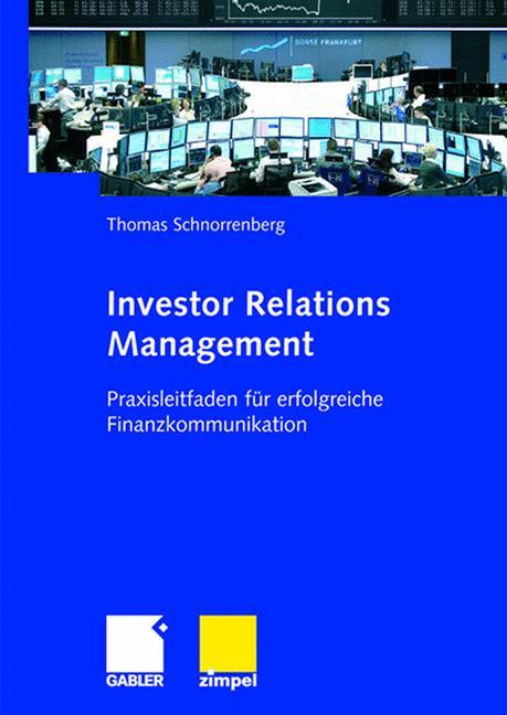Vorderes Coverbild Investor Relations Management