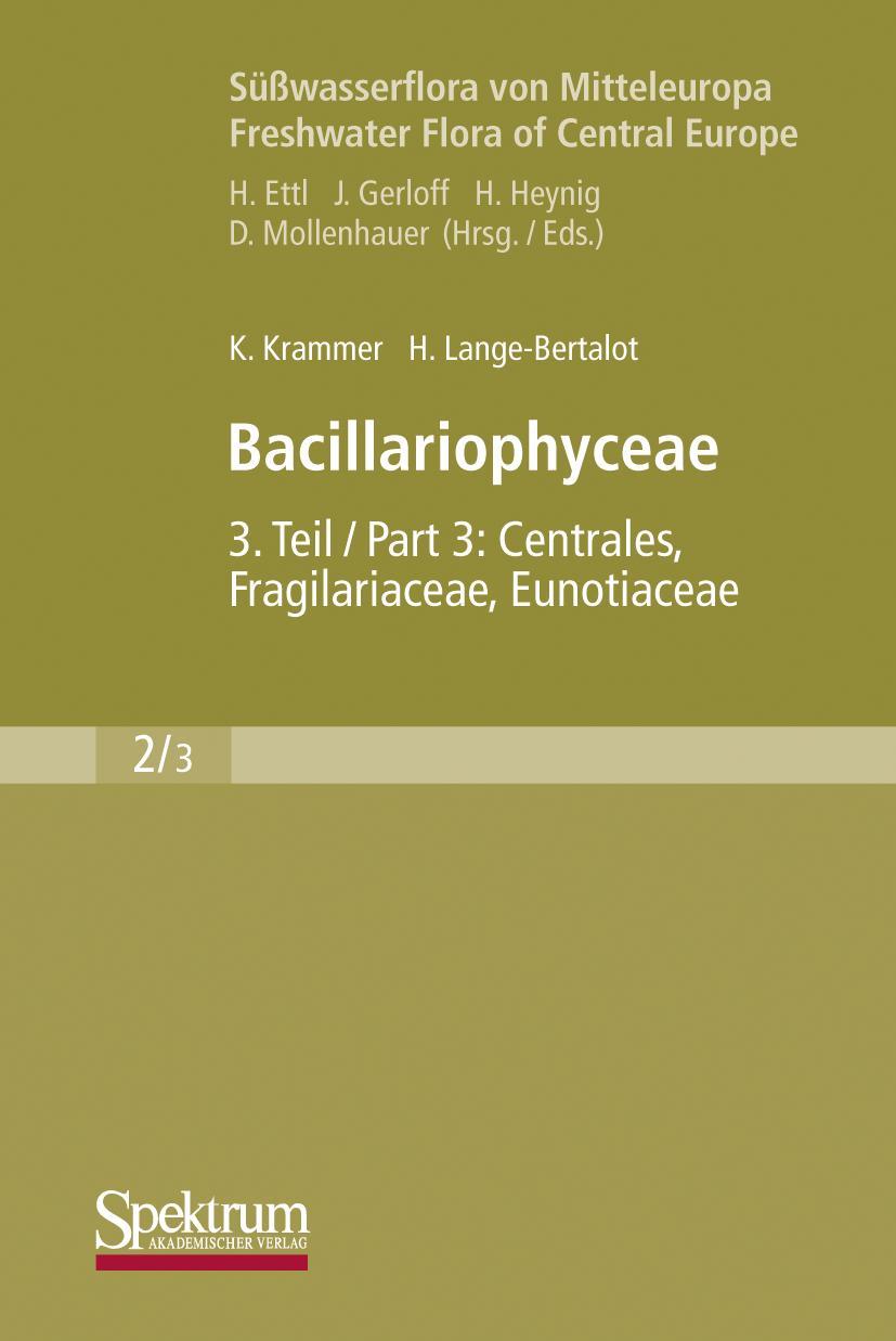 Vorderes Coverbild Bacillariophyceae