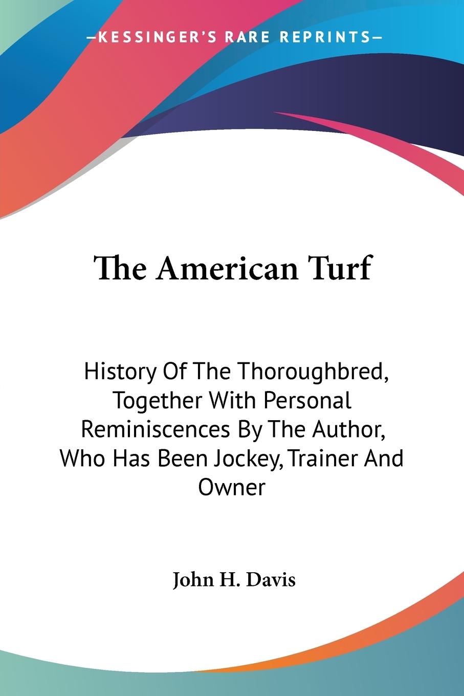 Vorderes Coverbild The American Turf
