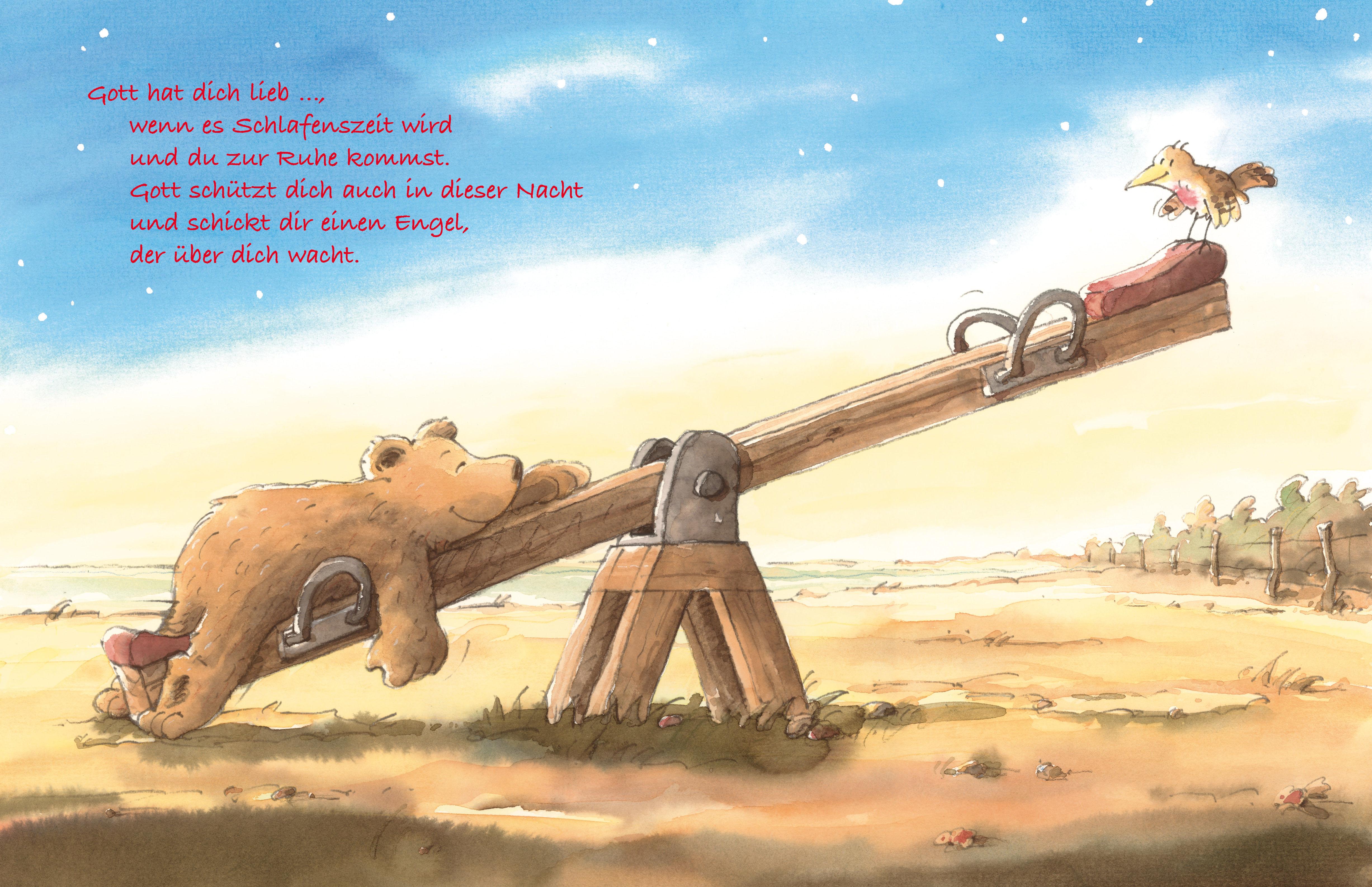 Beispielinhalt (Bild) Weißt du schon, wie lieb Gott dich hat?