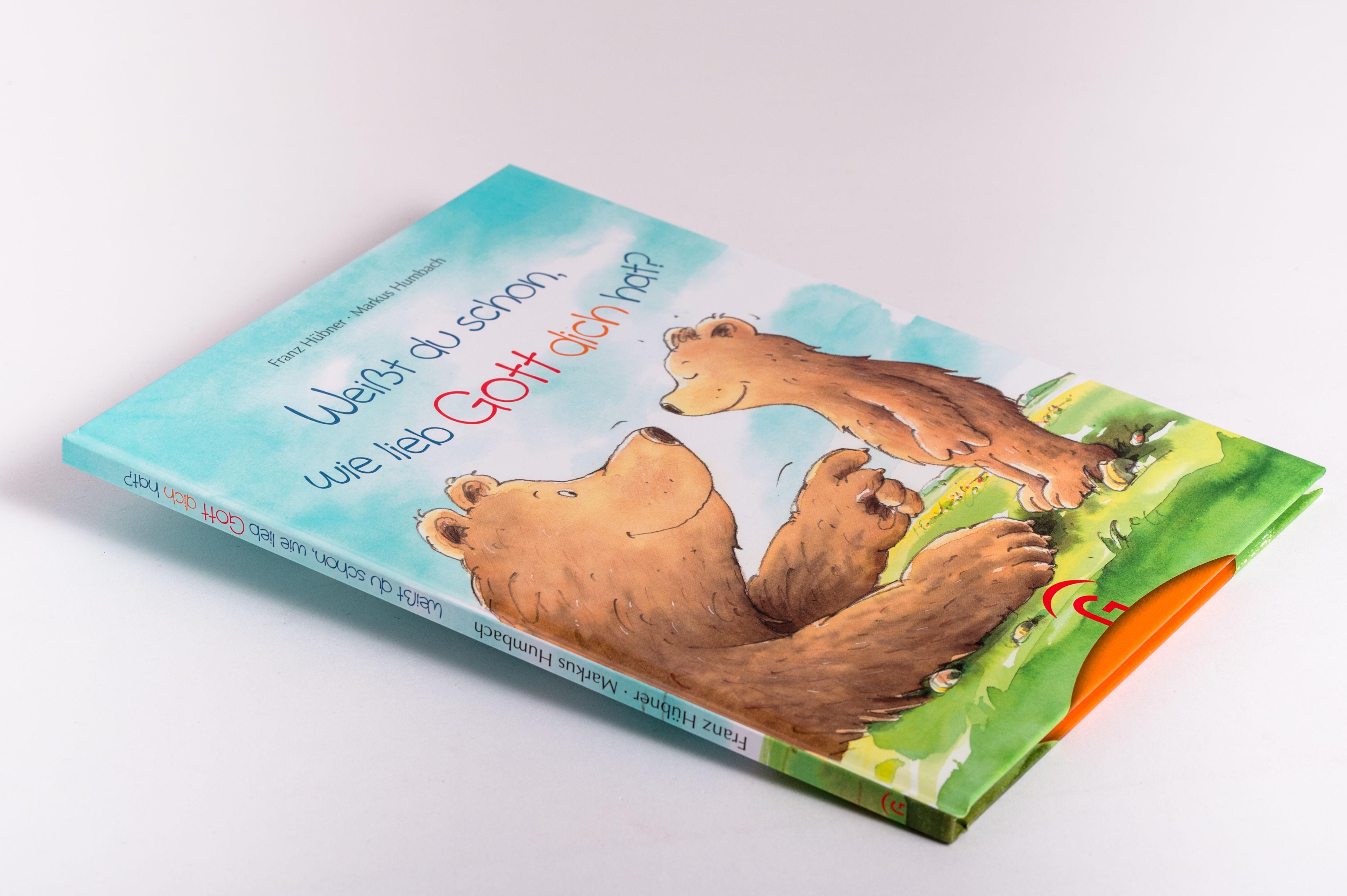 Beispielinhalt (Bild) Weißt du schon, wie lieb Gott dich hat?