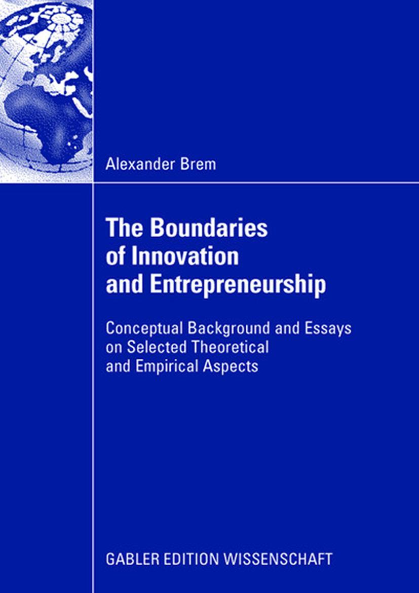 Vorderes Coverbild The Boundaries of Innovation and Entrepreneurship