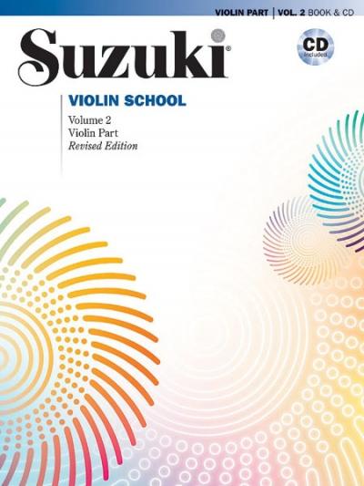 Vorderes Coverbild Suzuki Violin School 2 Revised Edition mit CD