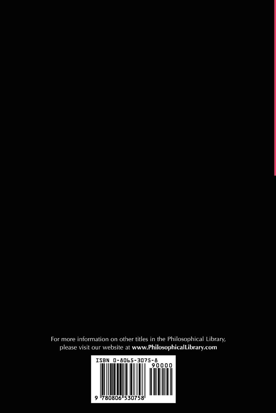 Rückseitencover Scientific Autobiography and Other Papers