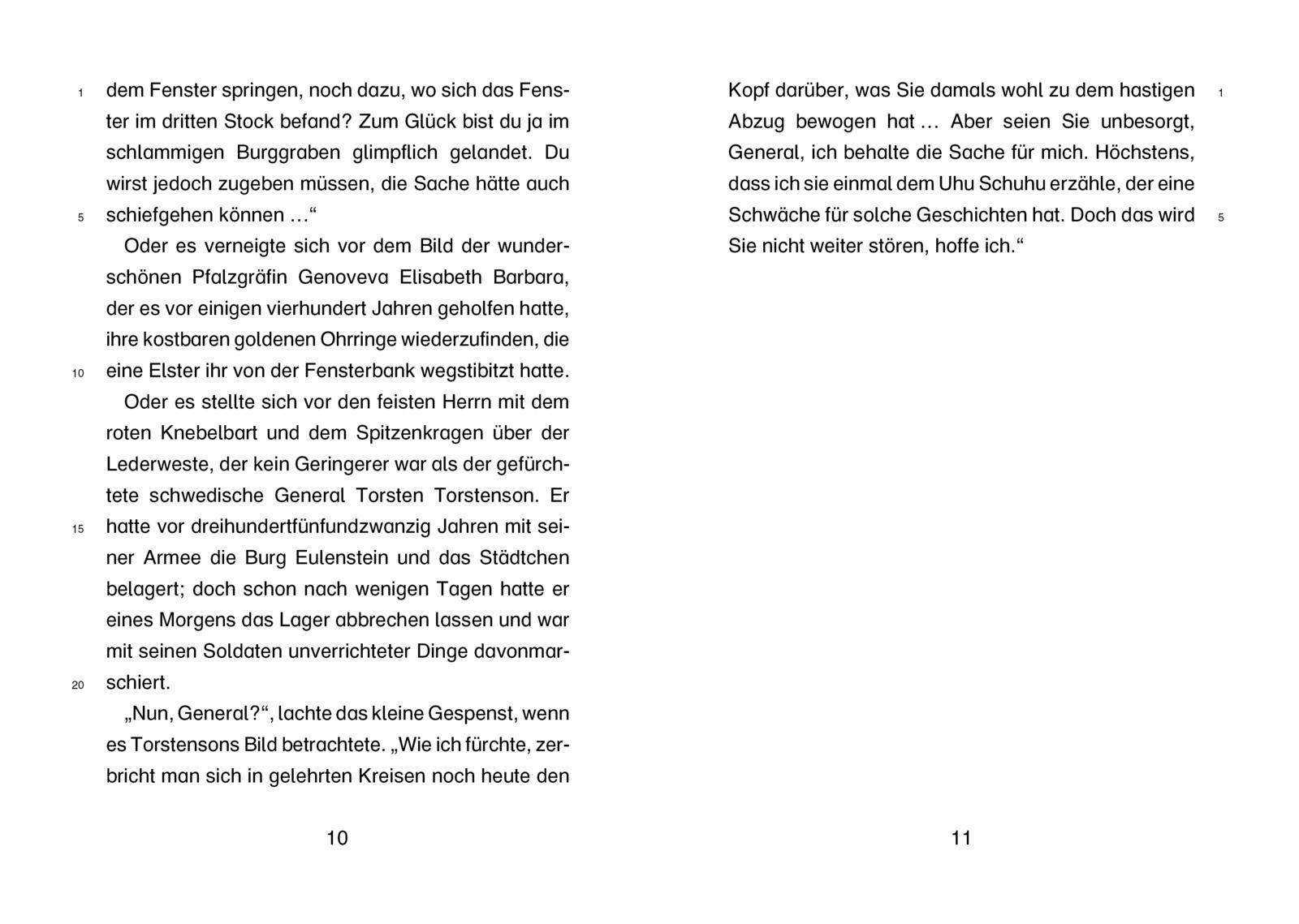 Beispielinhalt (Bild) Das kleine Gespenst