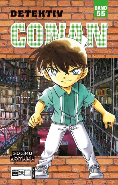 Vorderes Coverbild Detektiv Conan 55