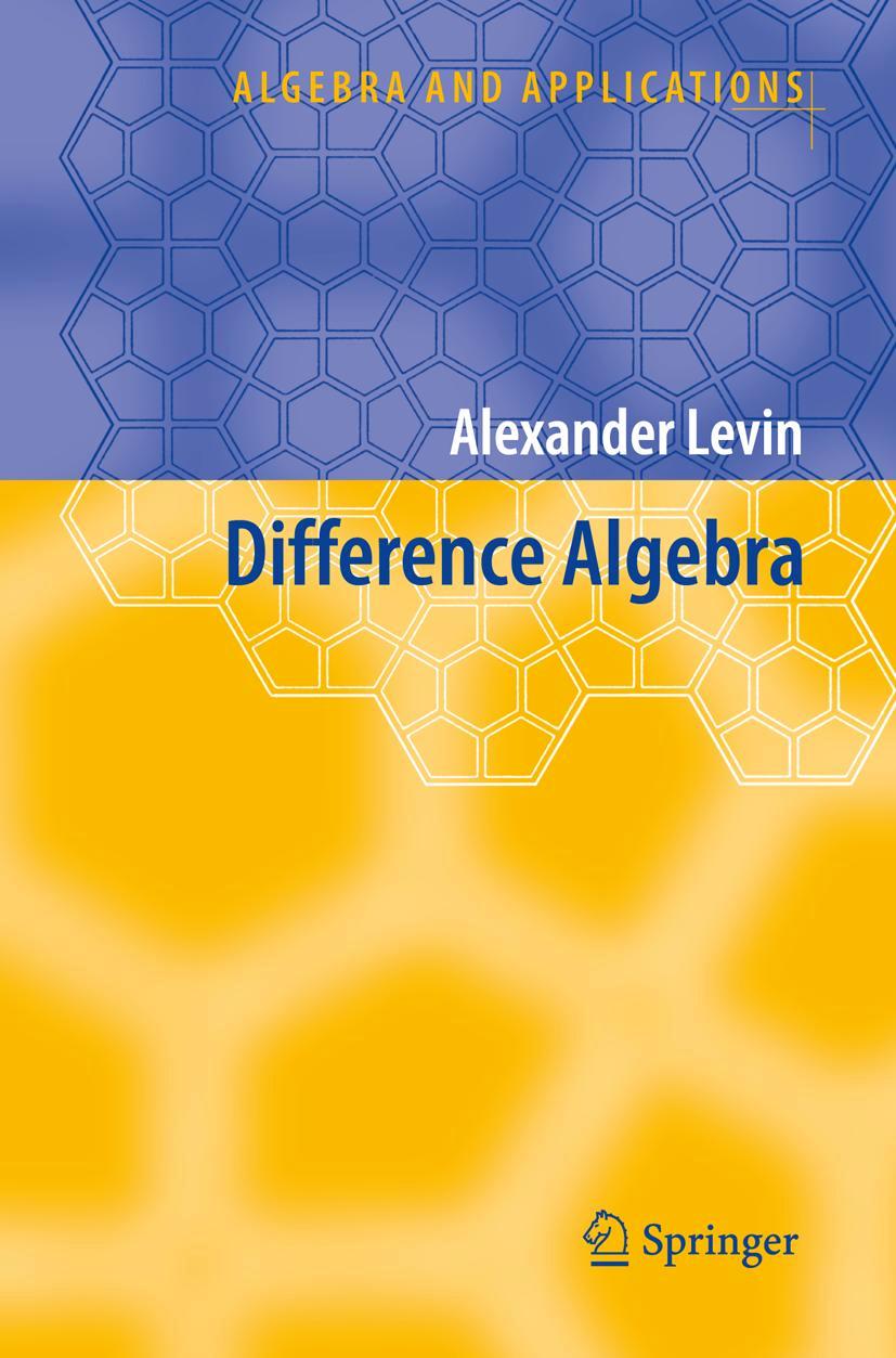 Vorderes Coverbild Difference Algebra