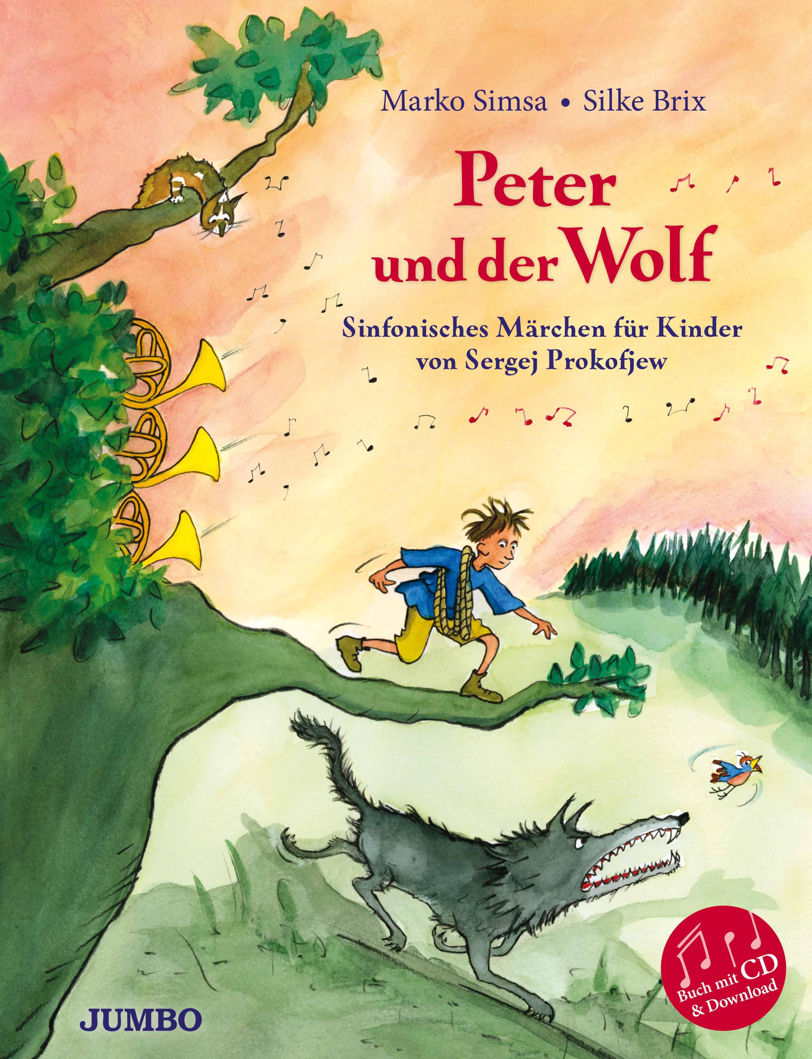 Vorderes Coverbild Peter und der Wolf