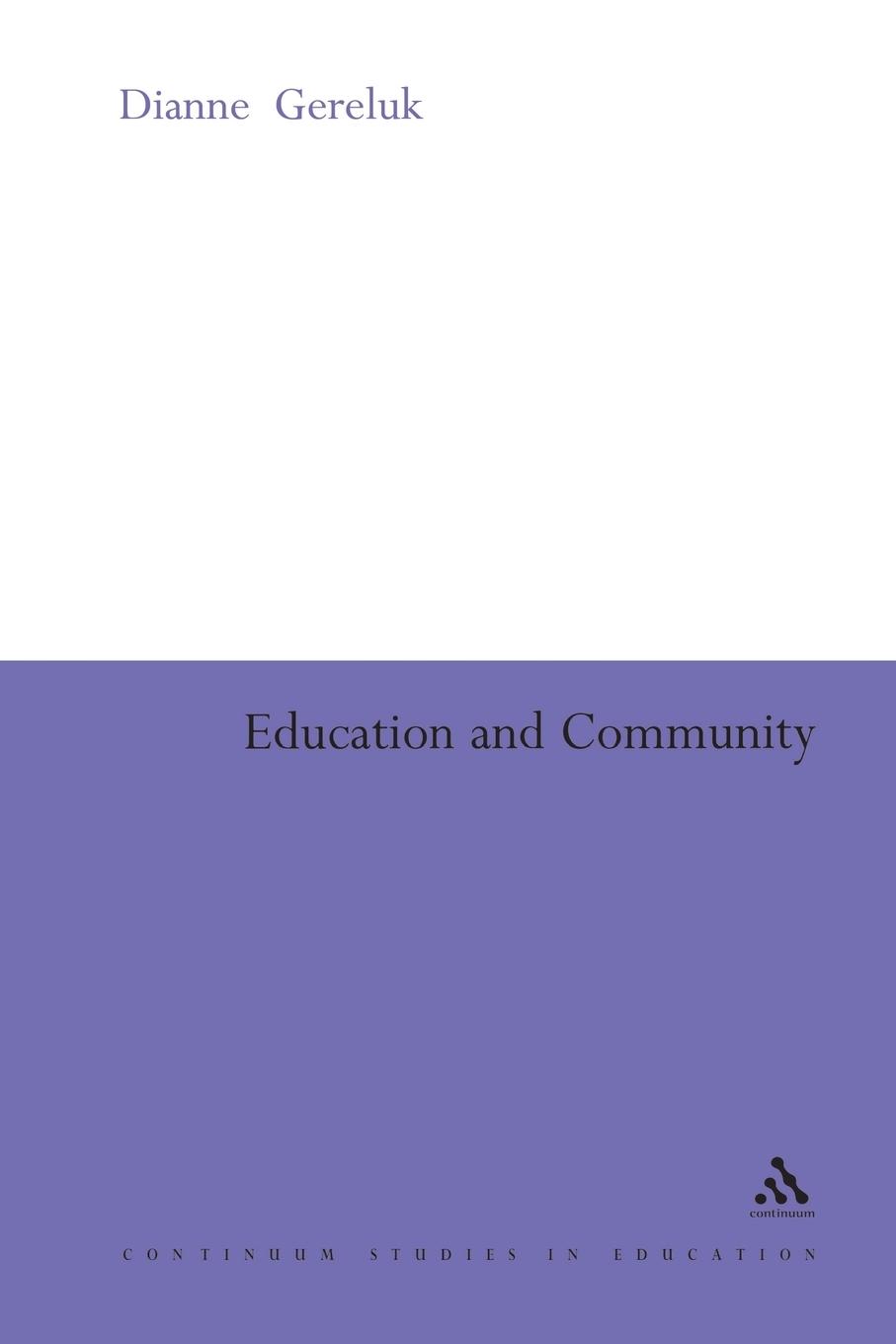 Vorderes Coverbild Education and Community