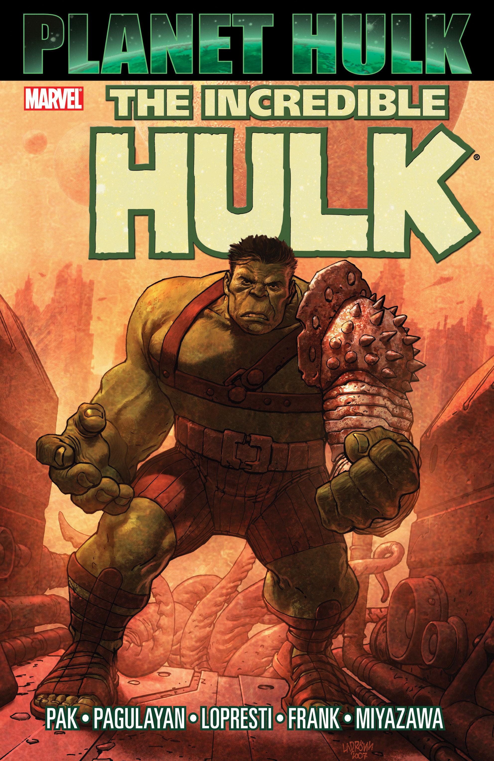 Vorderes Coverbild Hulk: Planet Hulk