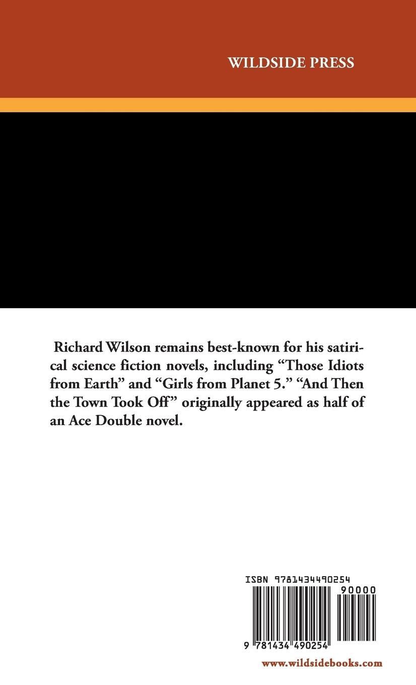 Rückseitencover And Then the Town Took Off