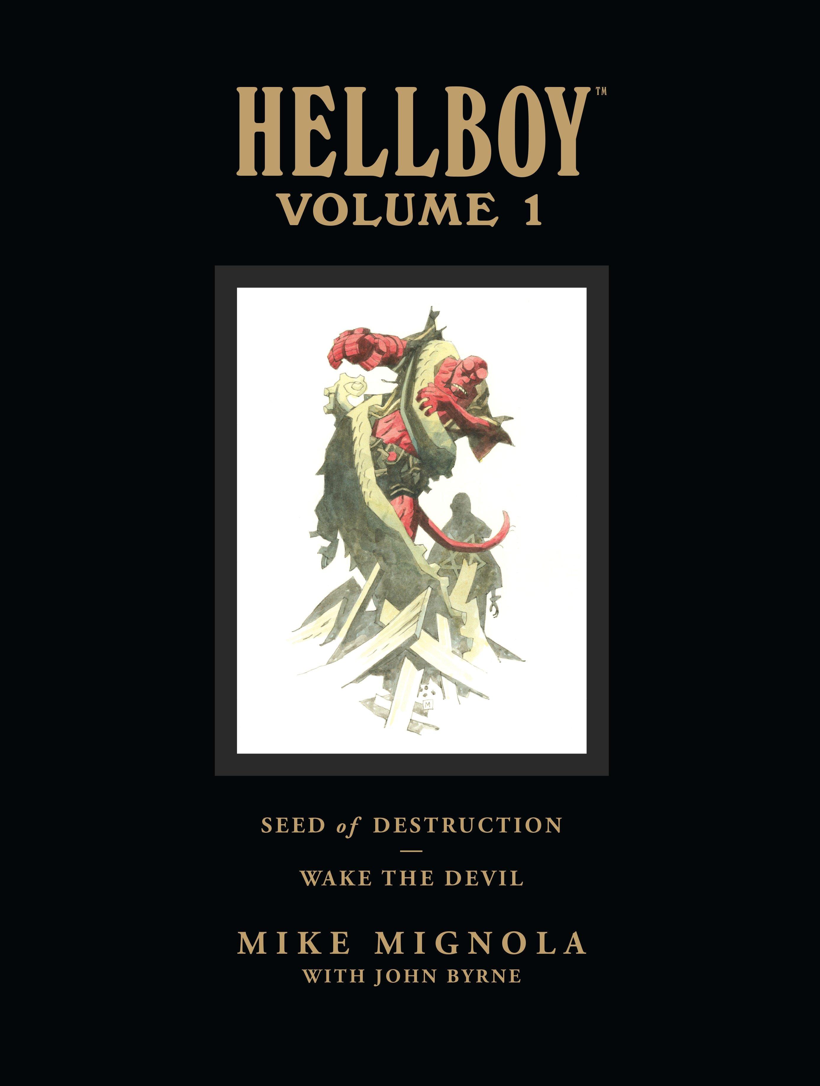 Vorderes Coverbild Hellboy Library Volume 1: Seed of Destruction and Wake the Devil