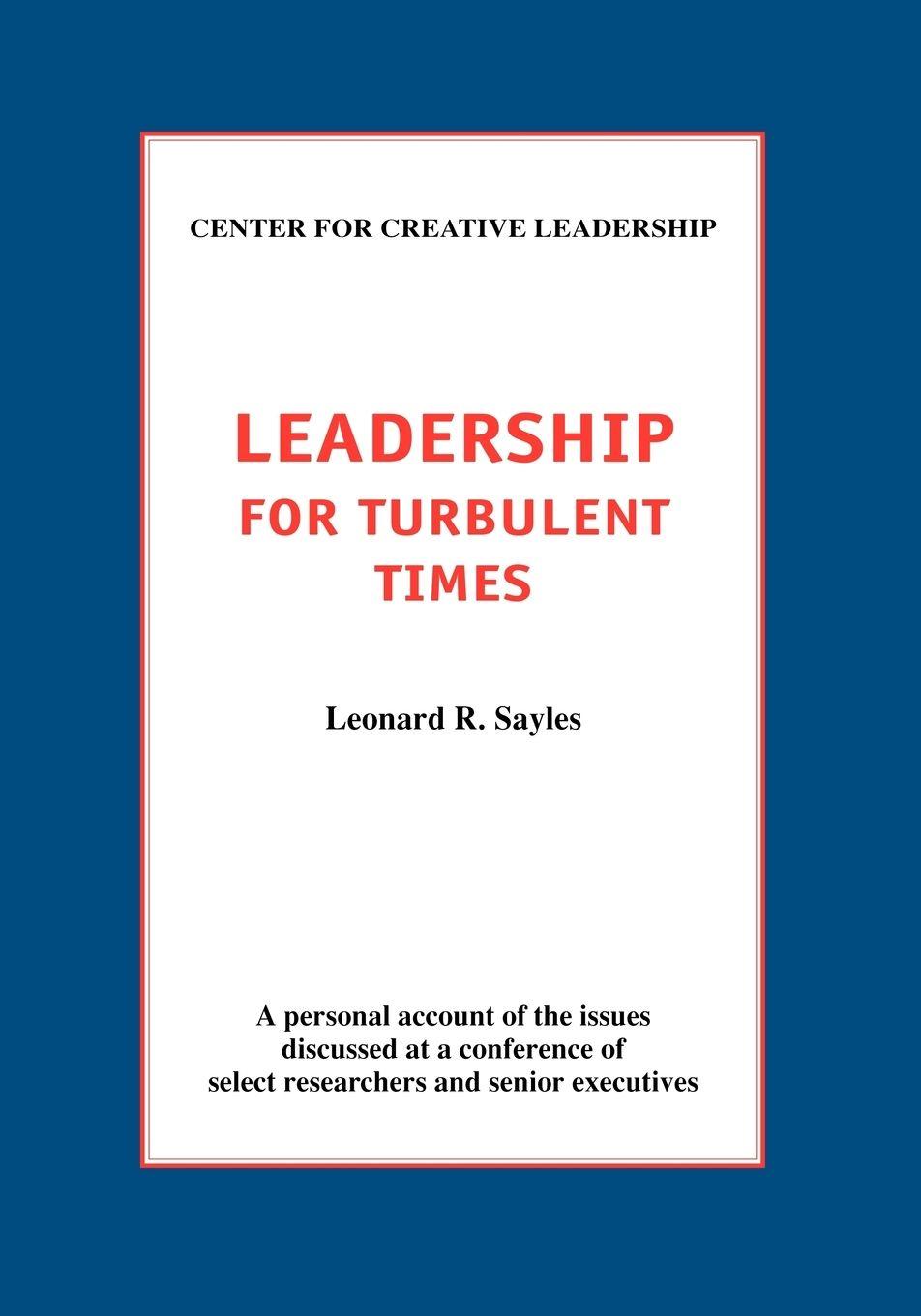 Vorderes Coverbild Leadership for Turbulent Times