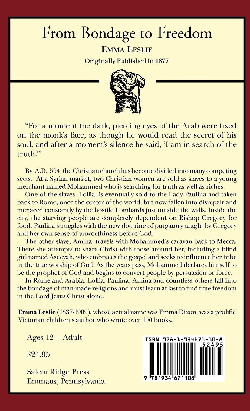 Rückseitencover From Bondage to Freedom