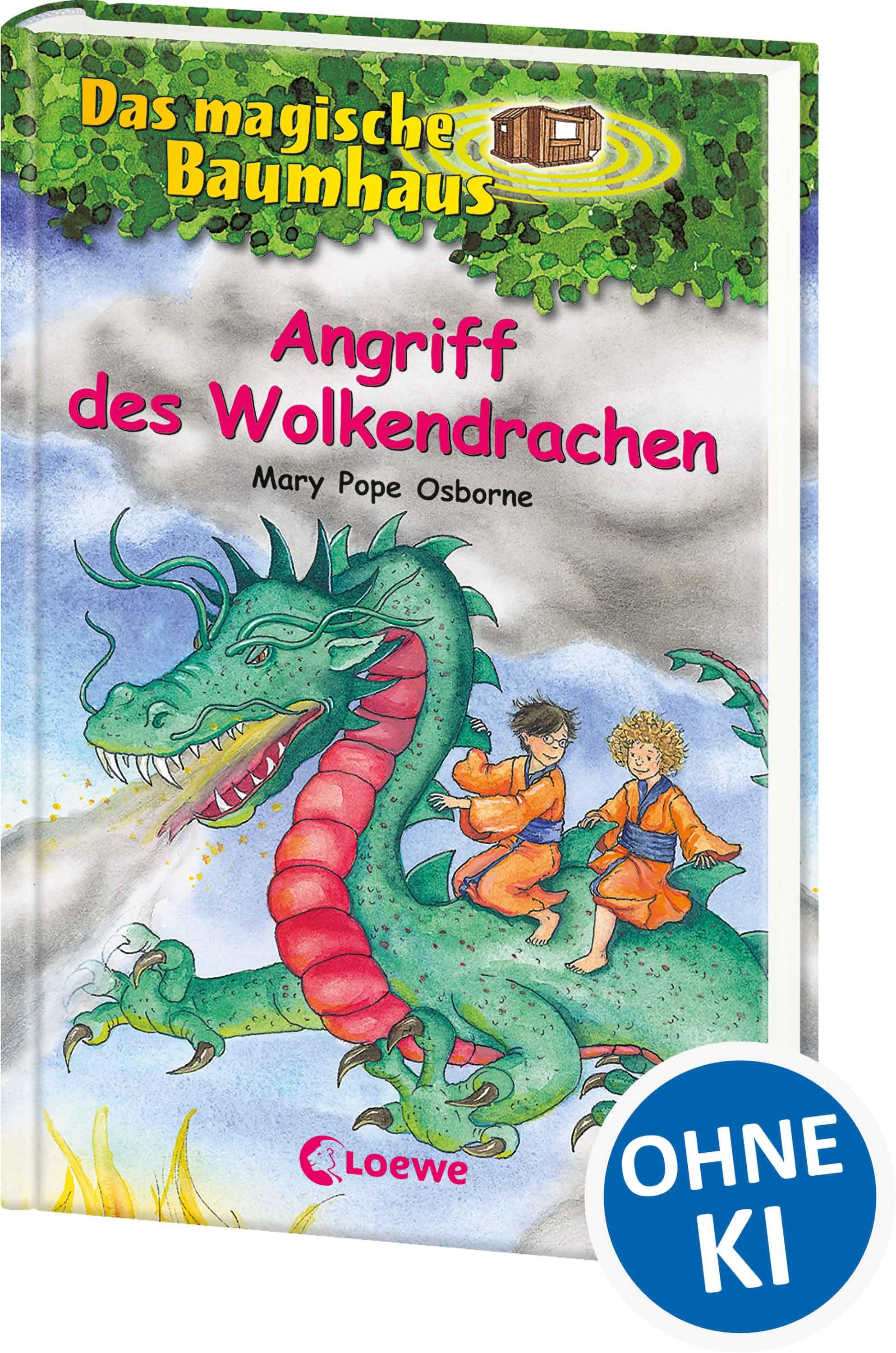 Vorderes Coverbild Das magische Baumhaus 35. Angriff des Wolkendrachen