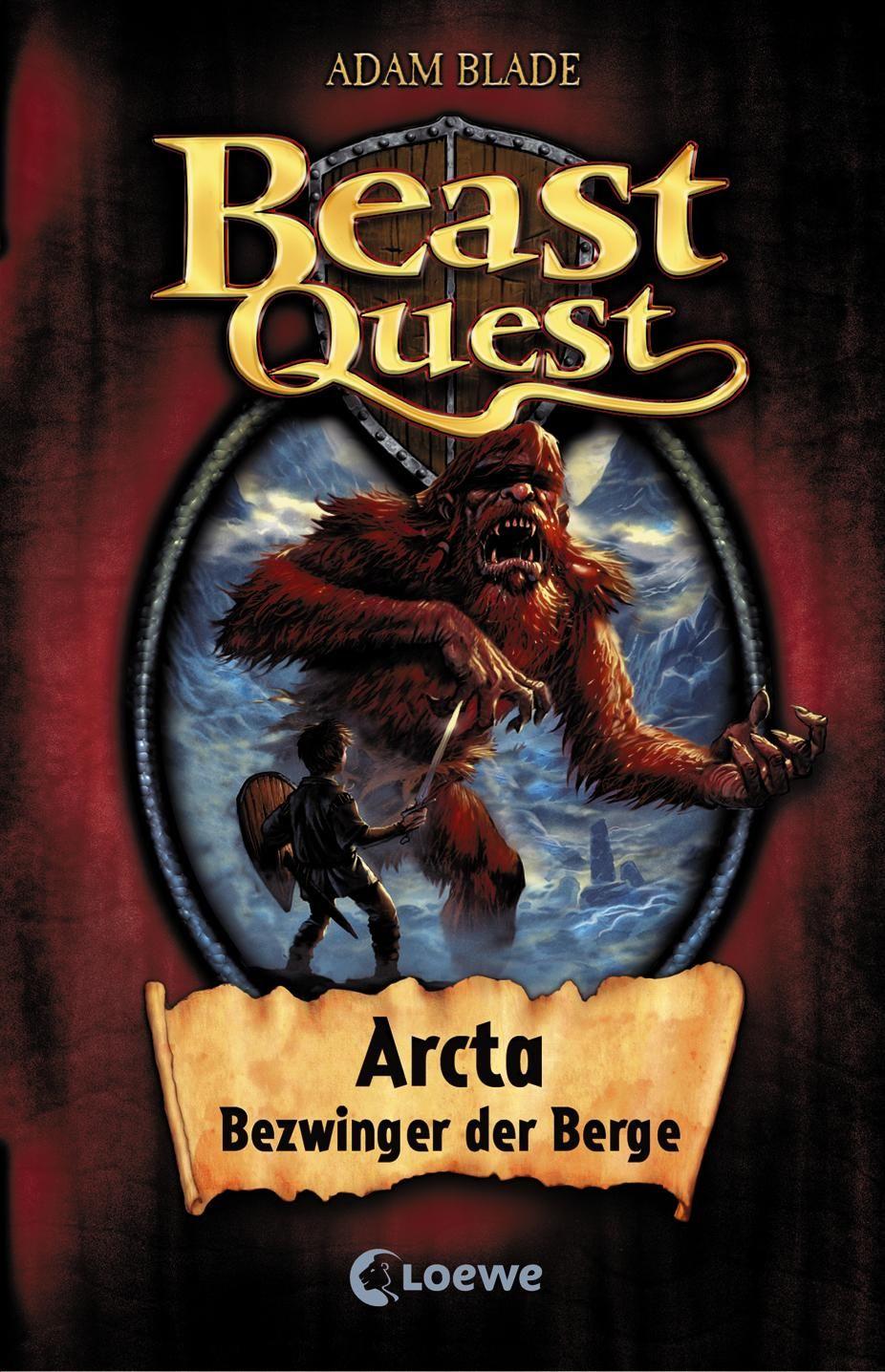 Vorderes Coverbild Beast Quest 03. Arcta, Bezwinger der Berge
