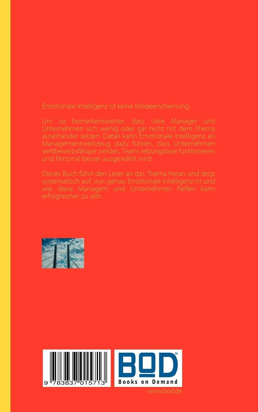 Rückseitencover Emotionale Intelligenz - Soft Skill für Manager?