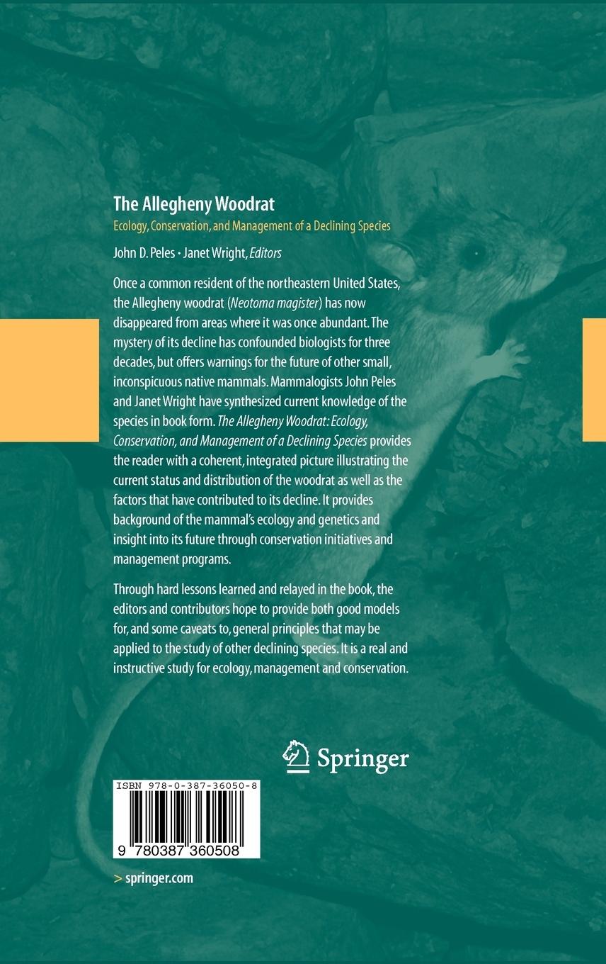 Rückseitencover The Allegheny Woodrat