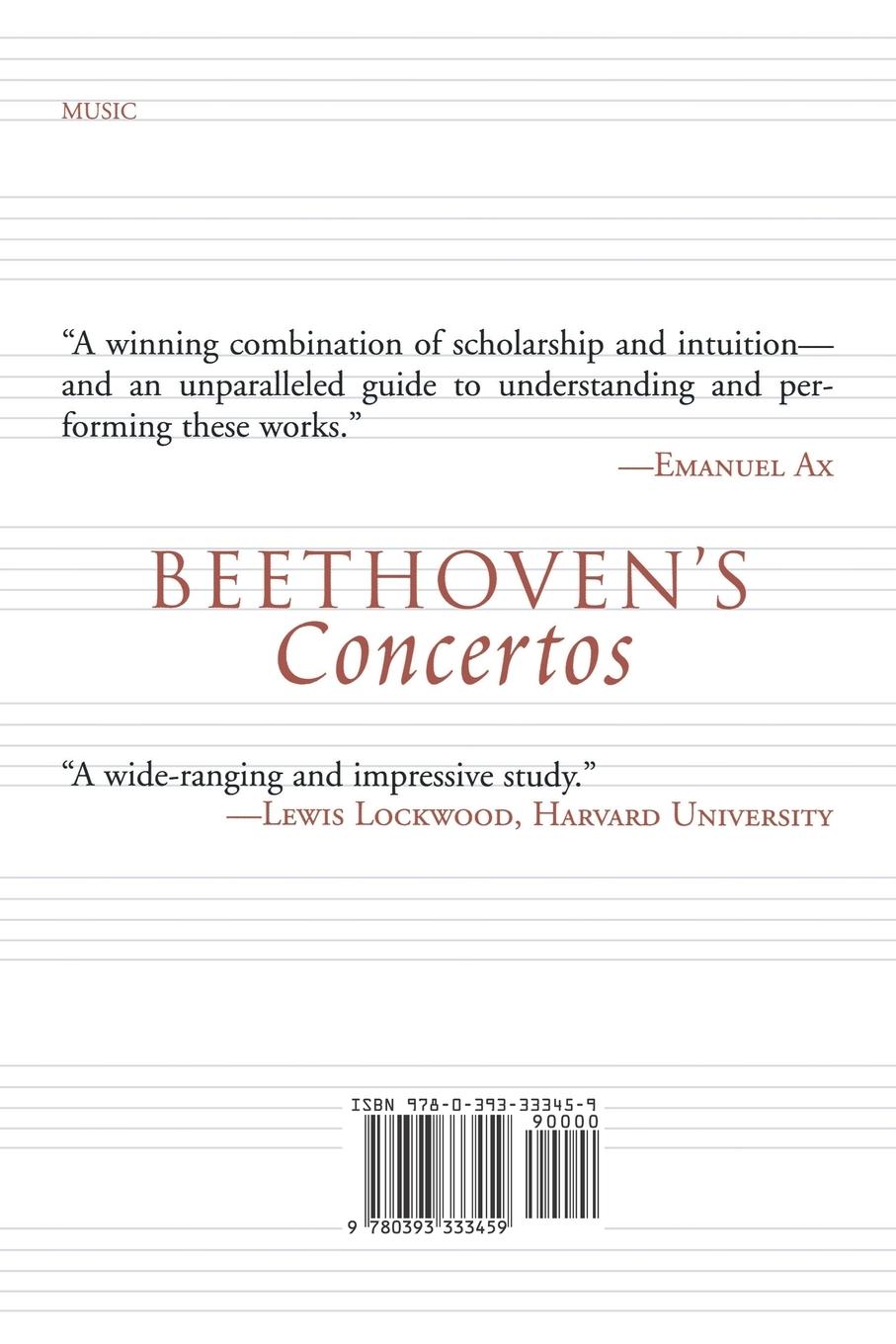Rückseitencover Beethoven's Concertos