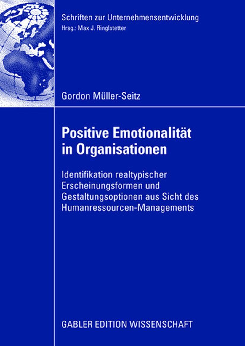 Vorderes Coverbild Positive Emotionalität in Organisationen