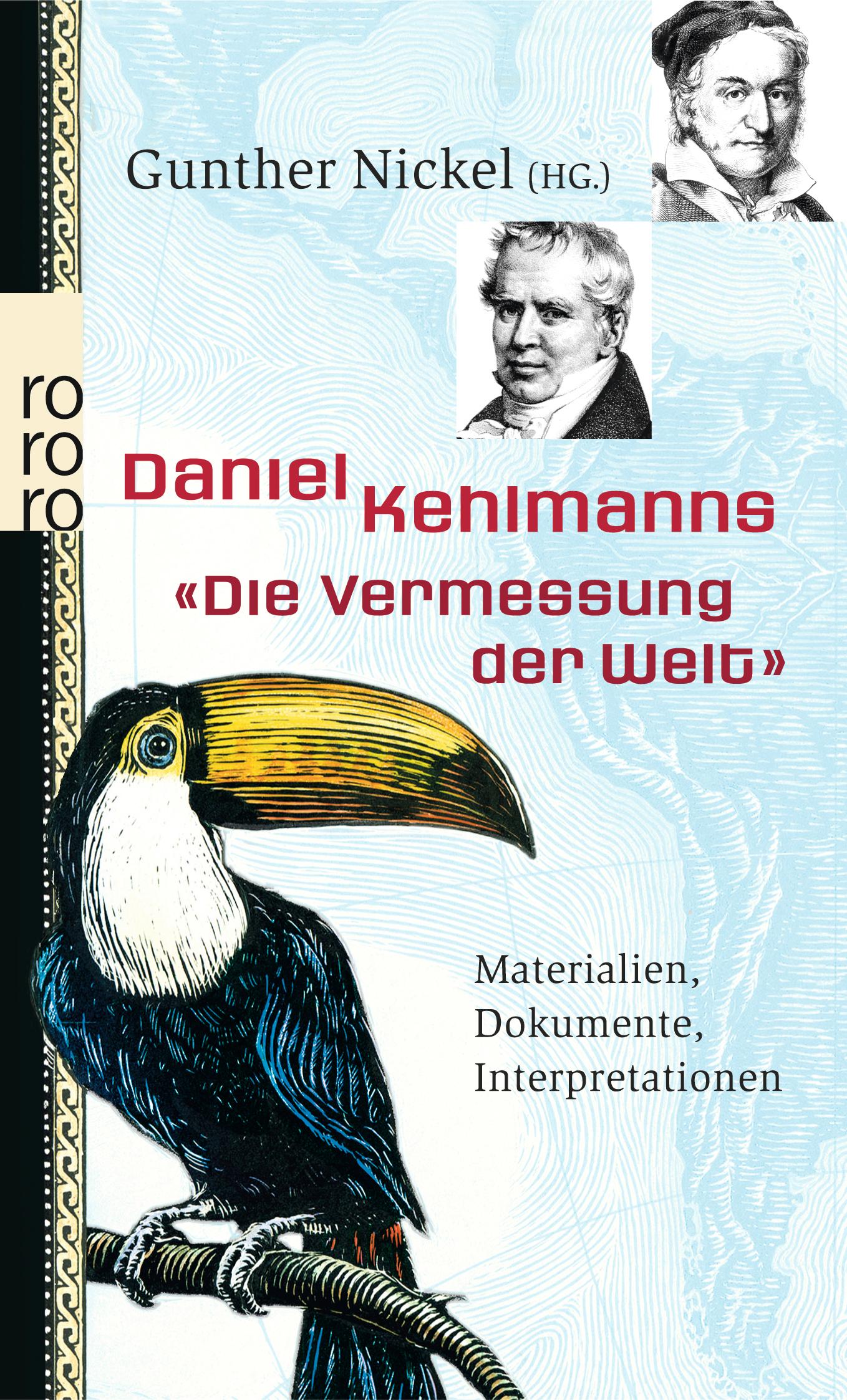 Vorderes Coverbild Daniel Kehlmanns "Die Vermessung der Welt"