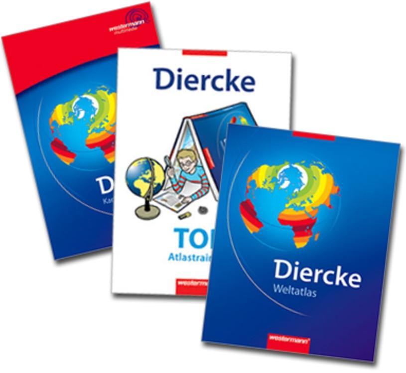 Vorderes Coverbild Diercke Weltatlas Ausgabe 2008. Mit CD-ROM Kartographie entdecken und Arbeitsheft TOP Atlastraining