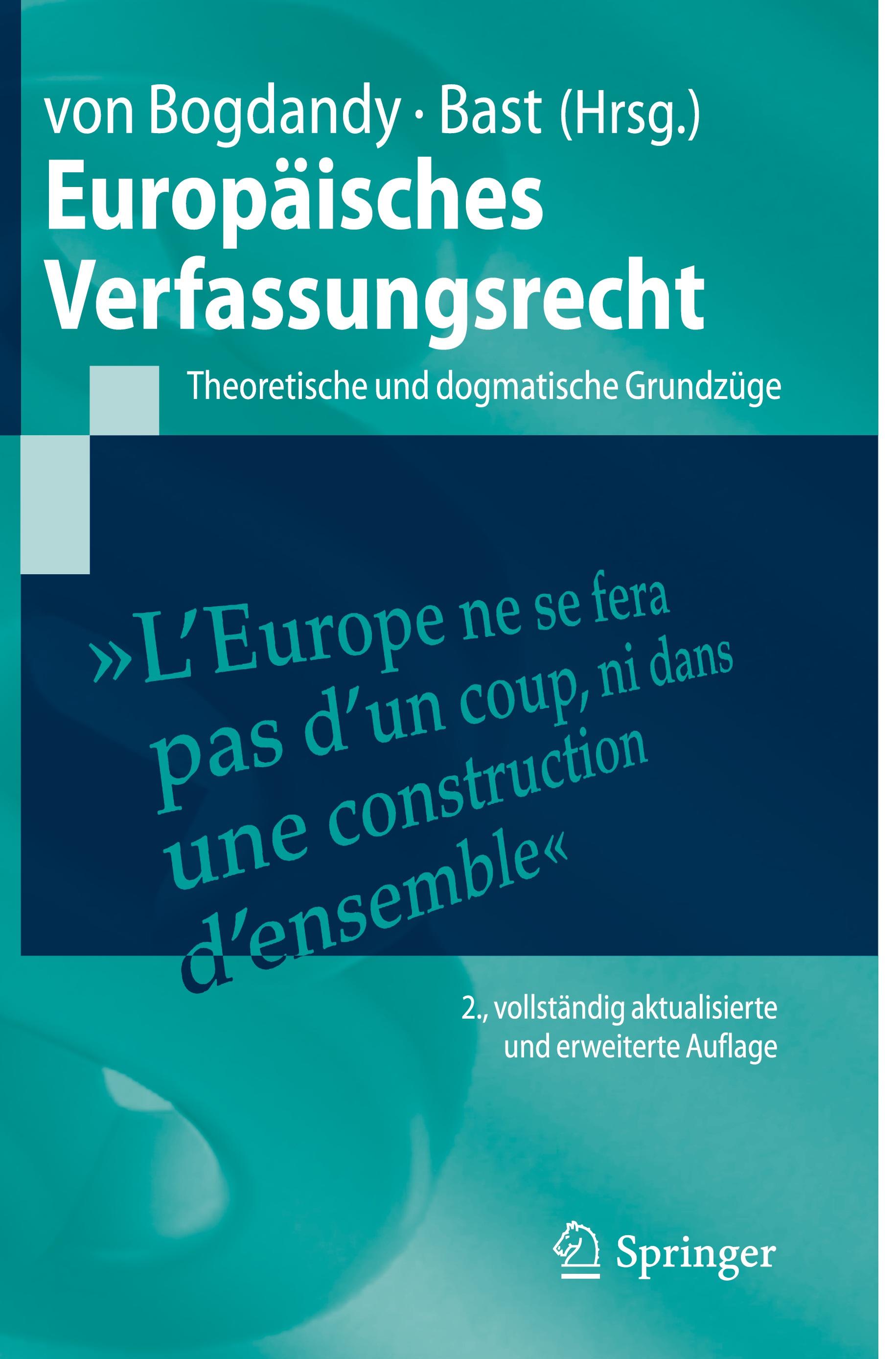 Vorderes Coverbild Europäisches Verfassungsrecht