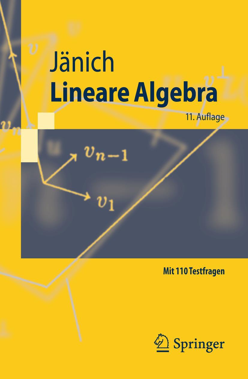 Vorderes Coverbild Lineare Algebra