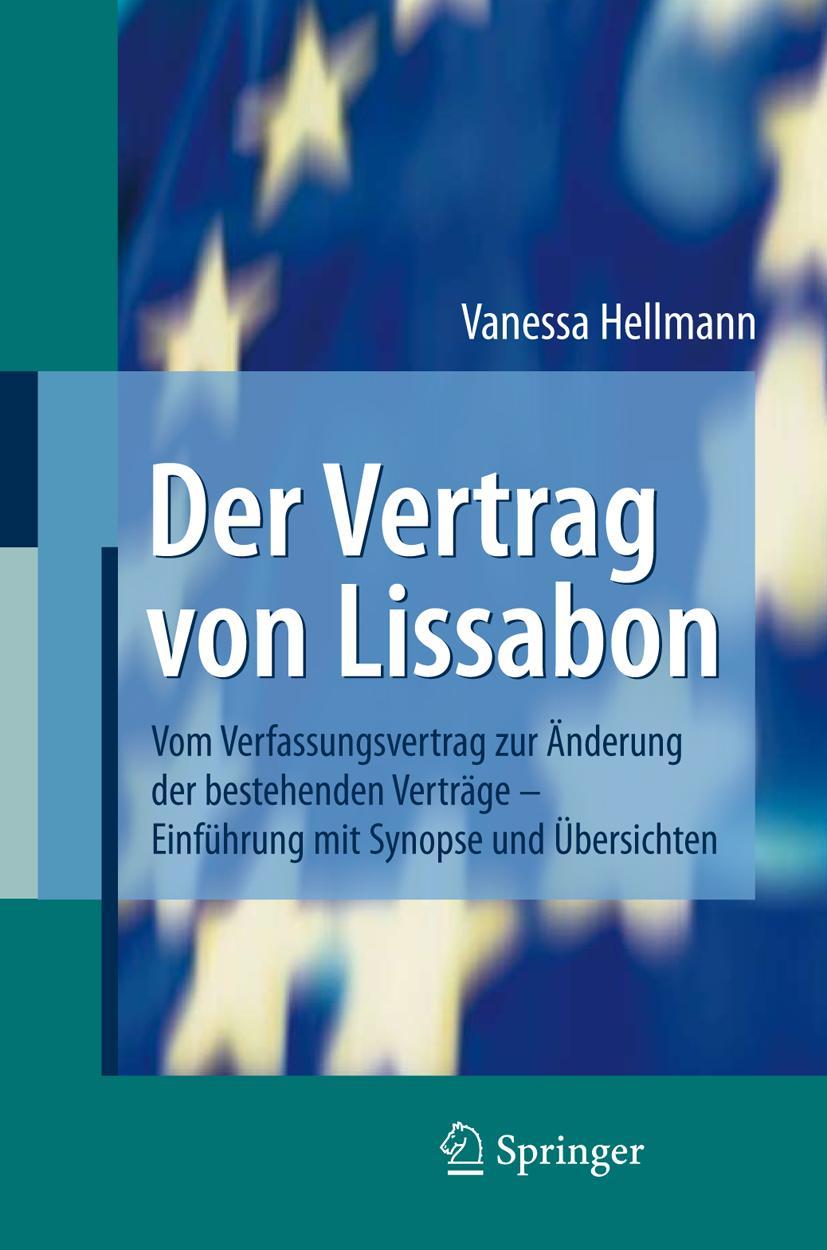 Vorderes Coverbild Der Vertrag von Lissabon