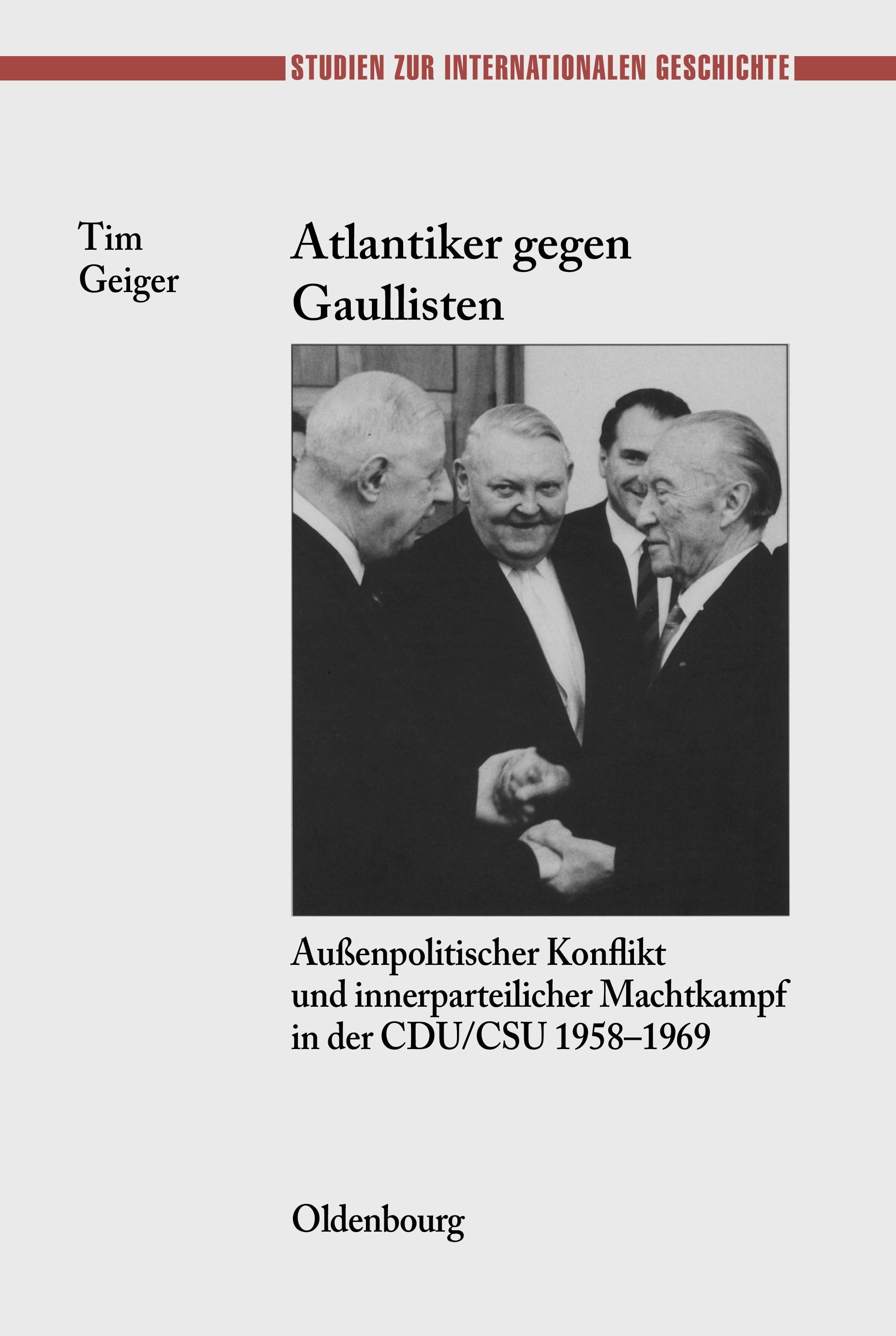 Vorderes Coverbild Atlantiker gegen Gaullisten