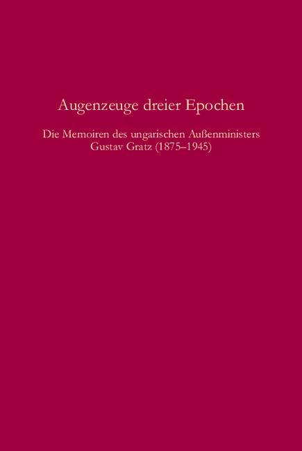 Vorderes Coverbild Augenzeuge dreier Epochen