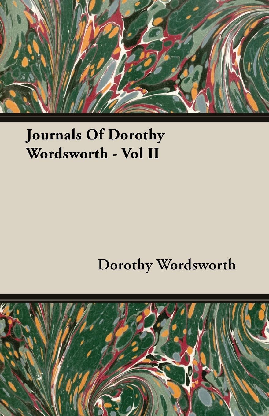 Vorderes Coverbild Journals Of Dorothy Wordsworth - Vol II