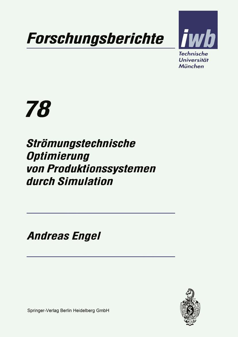 Vorderes Coverbild Strömungstechnische Optimierung von Produktionssystemen durch Simulation