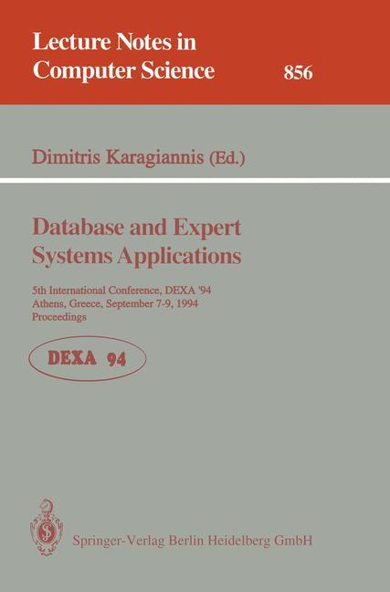 Vorderes Coverbild Database and Expert Systems Applications