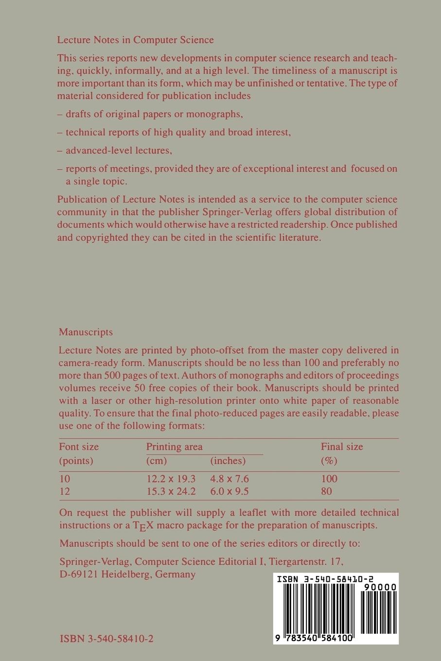Rückseitencover Numerical Integration