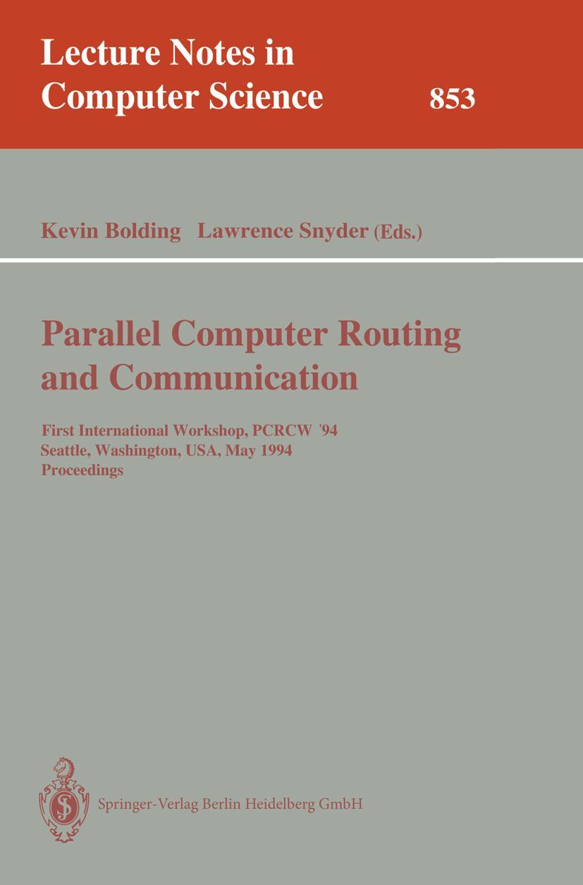 Vorderes Coverbild Parallel Computer Routing and Communication